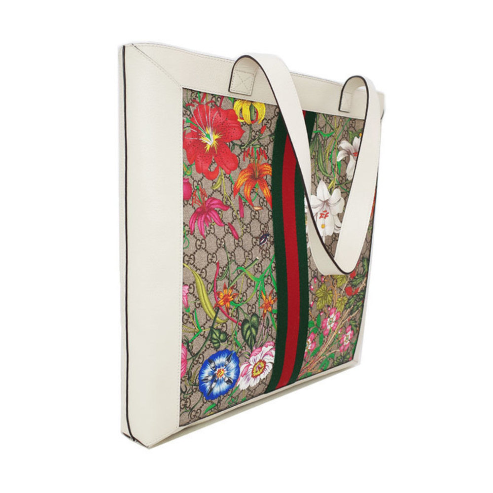 Gucci Large Bag Flora Tote GG Ophidia